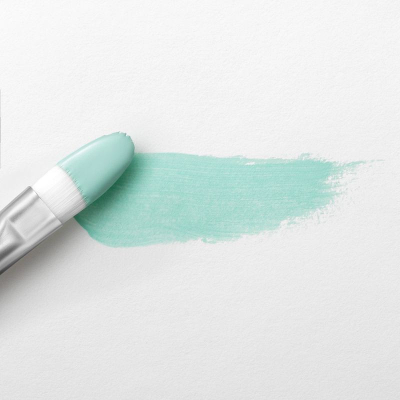 slide 3 of 3, 2 fl oz Satin Acrylic Paint Sky Blue - Mondo Llama™: Multi-Surface, Non-Toxic, Water-Based Craft Paint, 2 fl oz