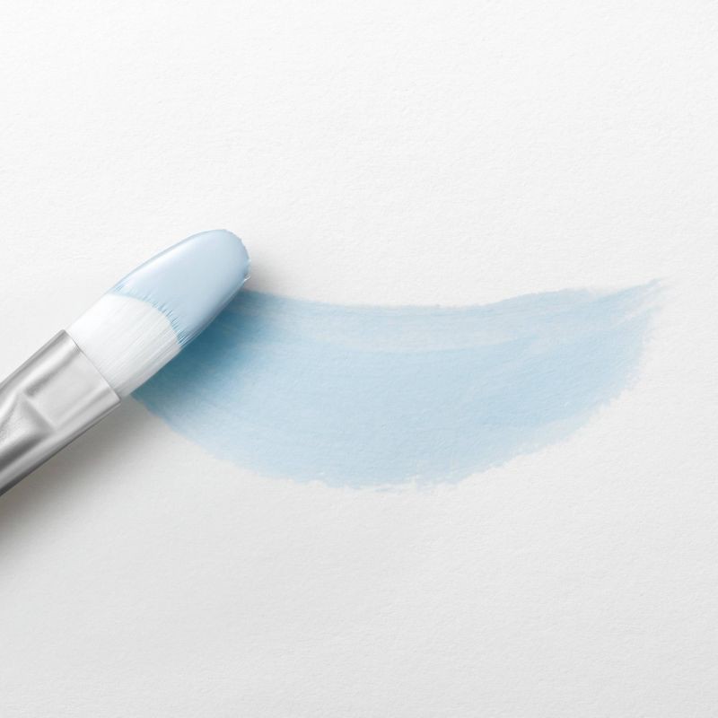 slide 3 of 3, 2 fl oz Satin Acrylic Paint Turquise - Mondo Llama™: Multi-Surface, Non-Toxic, Water-Based Craft Paint, 2 fl oz