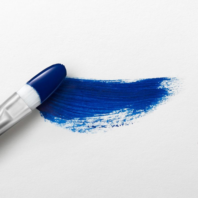 slide 3 of 3, 2 fl oz Satin Acrylic Paint Midnight Blue - Mondo Llama™: Multi-Surface, Non-Toxic, Water-Based Craft Paint, 2 fl oz