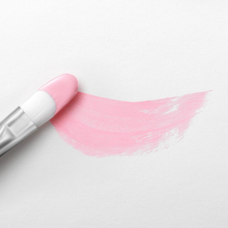 slide 3 of 3, 2 fl oz Satin Acrylic Paint Coral Pink - Mondo Llama™: Multi-Surface, Non-Toxic, Water-Based Craft Paint, 2 fl oz