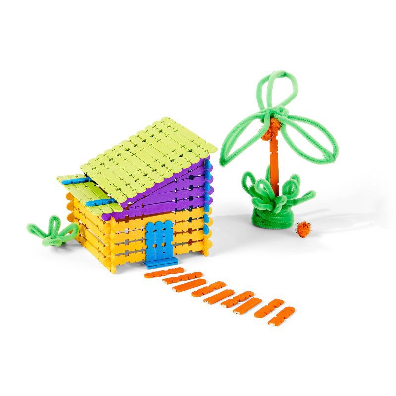 slide 3 of 3, 100ct Notched Craft Sticks - Mondo Llama™, 100 ct