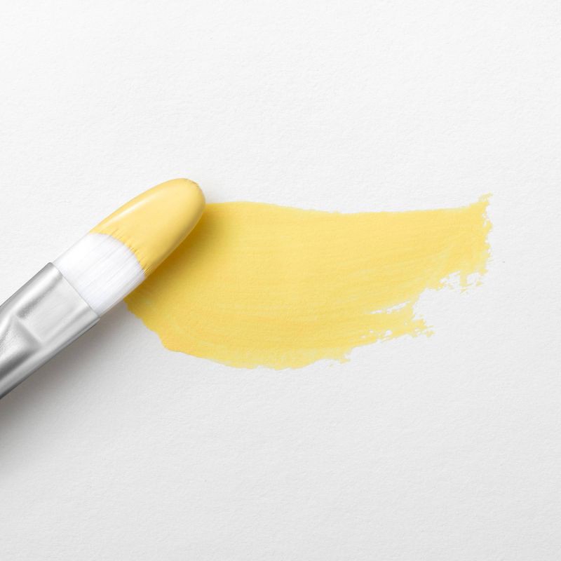 slide 3 of 3, 2 fl oz Satin Acrylic Paint Daffodil Yellow - Mondo Llama™: Multi-Surface, Non-Toxic, Water-Based Craft Paint, 2 fl oz
