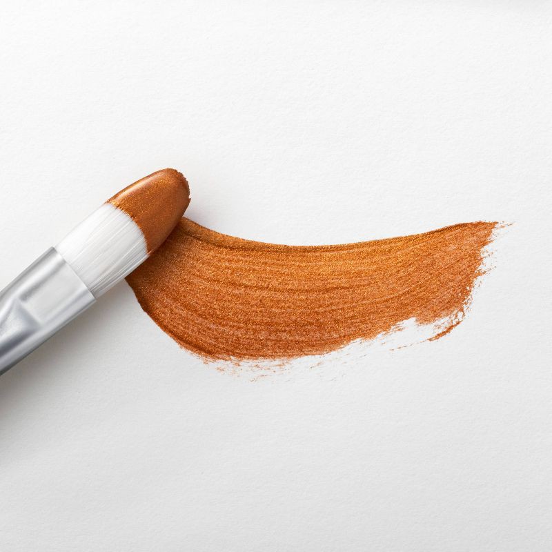 slide 3 of 3, 2 fl oz Metallic Acrylic Paint Copper - Mondo Llama™: Multi-Surface, Non-Toxic, Water-Based Craft Paint, 2 fl oz