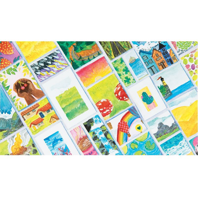 slide 5 of 5, 35pc Watercolor Paint Set - Mondo Llama™: Non-Toxic Multicolor Craft Paint for Kids 6+, 35 ct