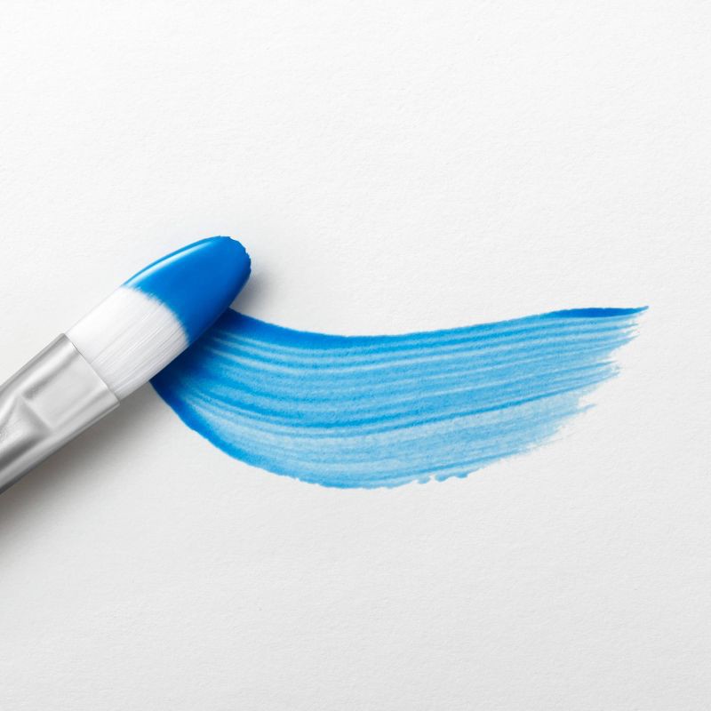 slide 3 of 3, 2 fl oz Neon Acrylic Paint Blue - Mondo Llama™: Multi-Surface, Non-Toxic, Water-Based Craft Paint, 2 fl oz