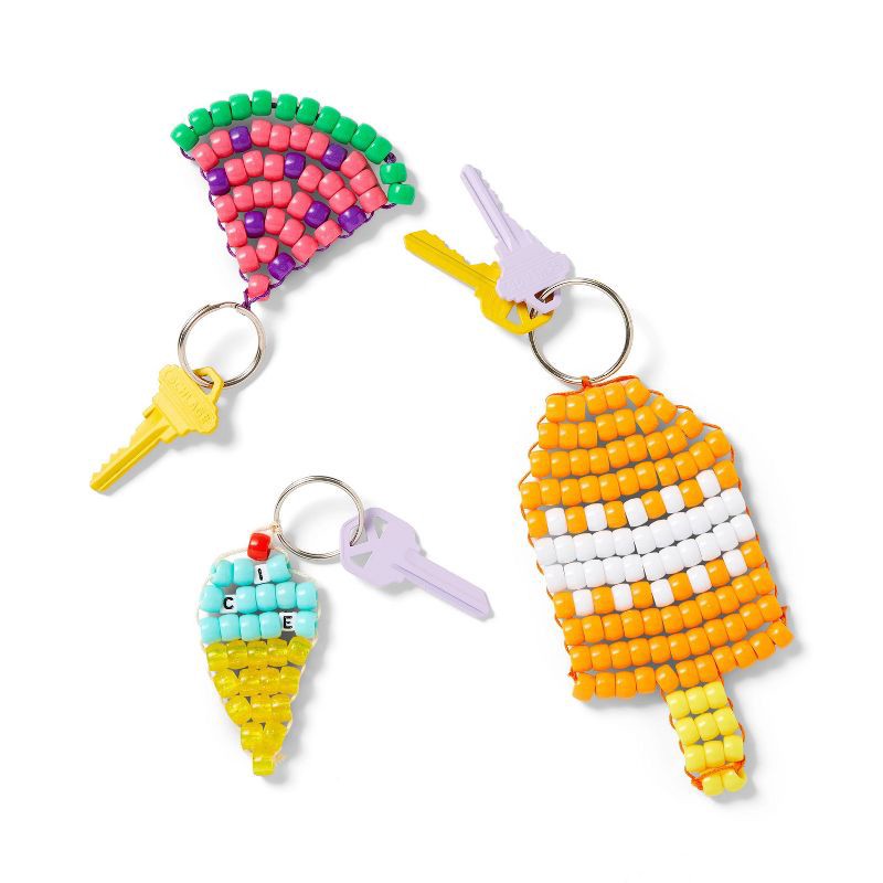 slide 4 of 4, 2750ct Pony Bead Set - Mondo Llama™: Multicolor Craft Embellishments, Plastic Beads for Kids 6+, 2750 ct