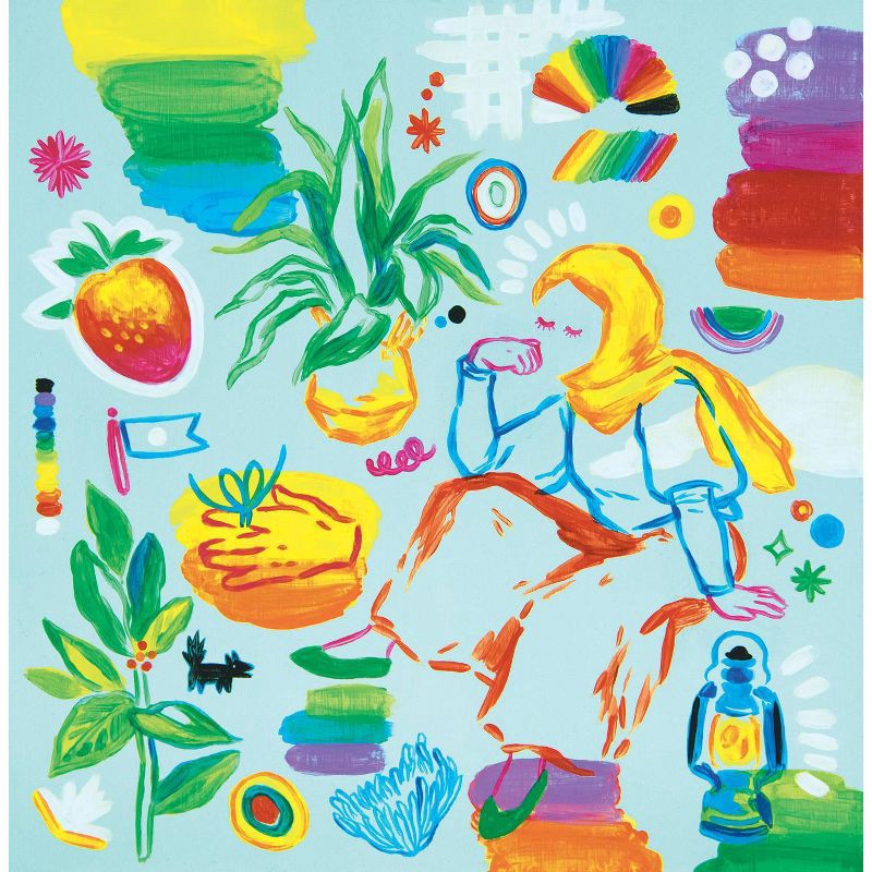 slide 5 of 5, 15pc Washable Tempera Paint Set in Plastic Tote - Mondo Llama™: Kids Craft Paint, Water-Based, Multicolor, All Ages, 15 ct