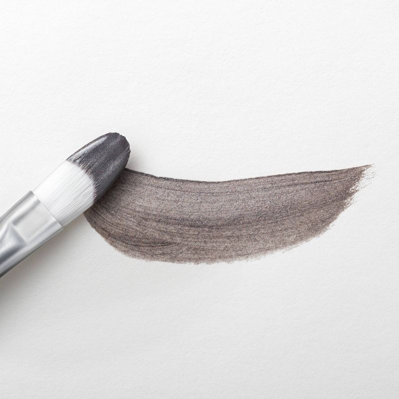 slide 3 of 3, 2 fl oz Metallic Acrylic Paint Silver - Mondo Llama™: Multi-Surface, Non-Toxic, Water-Based Craft Paint, 2 fl oz