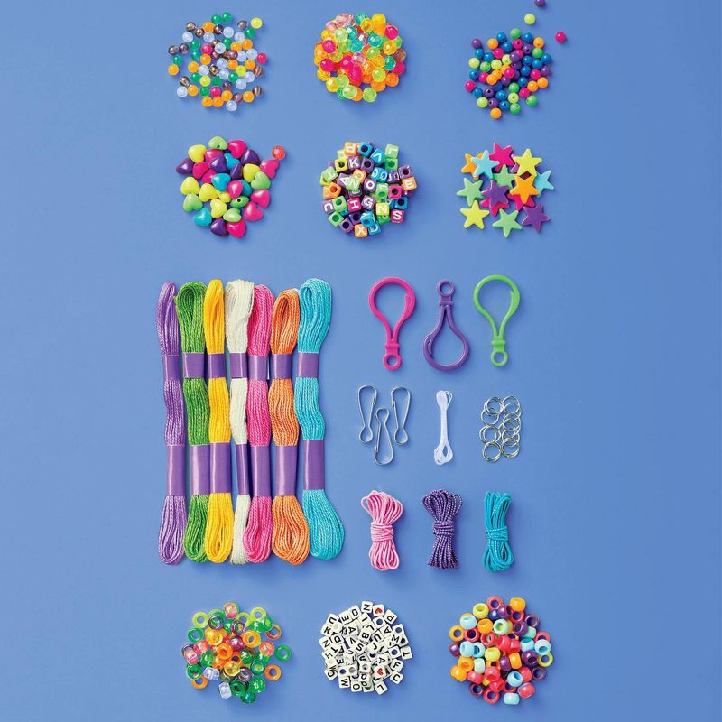slide 5 of 6, 502pc String A Bling Jewelry Set - Mondo Llama™: DIY Bead Kit for Bracelet Making & Friendship Bracelets, 502 ct