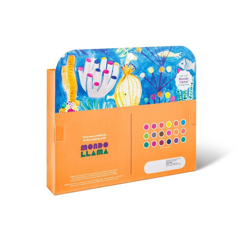 18ct Washable Tempera Paints Neon Mondo Llama 18 ct Shipt