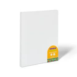 6pk 8"x10" Canvas Boards - Mondo Llama™: Art Canvases for Painting, White Paint Board, 1.5" Depth, 6 Count