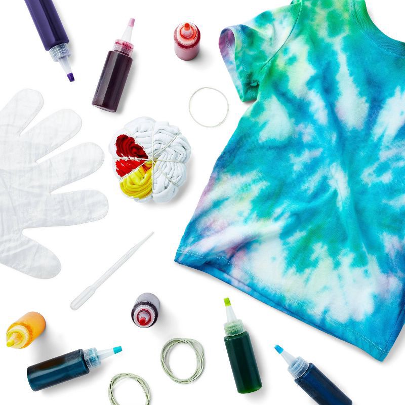 slide 4 of 4, Give It A Swirl Tie Dye Kit - Mondo Llama™: DIY Art Kit, 59 Pieces, Includes Dyes & Gloves, Ages 12+, 59 ct