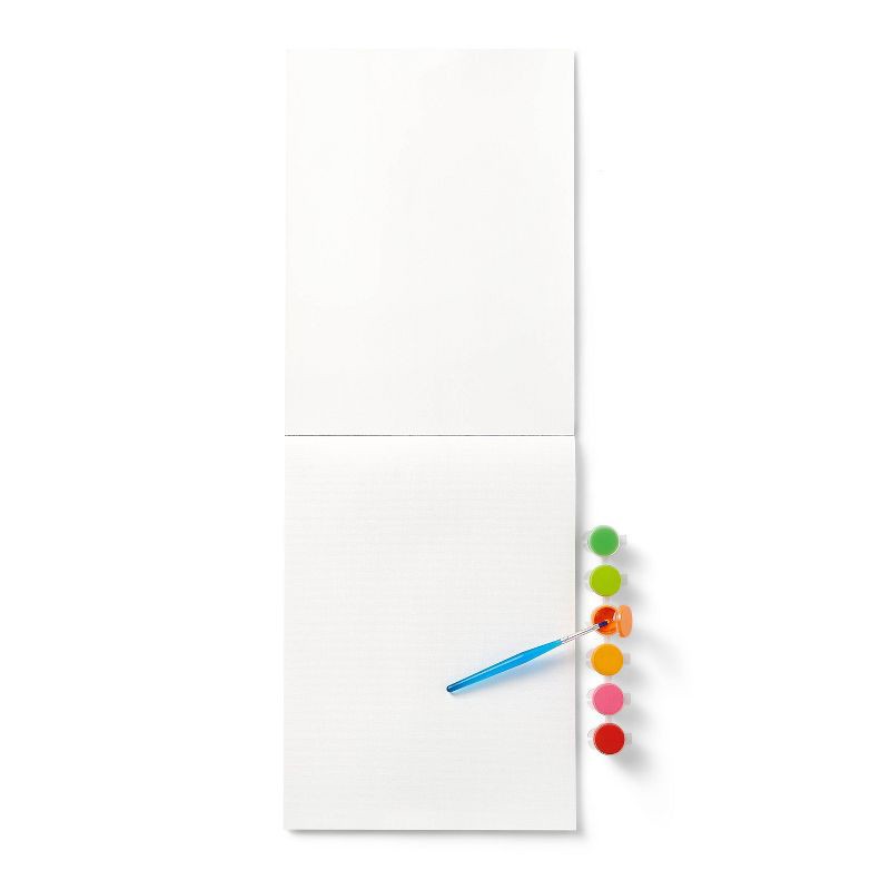 slide 2 of 4, 9"x12" Canvas Painting Pad - Mondo Llama™, 1 ct