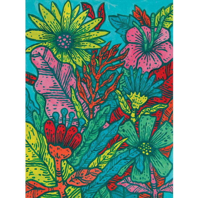 slide 4 of 4, 9"x12" Canvas Painting Pad - Mondo Llama™, 1 ct