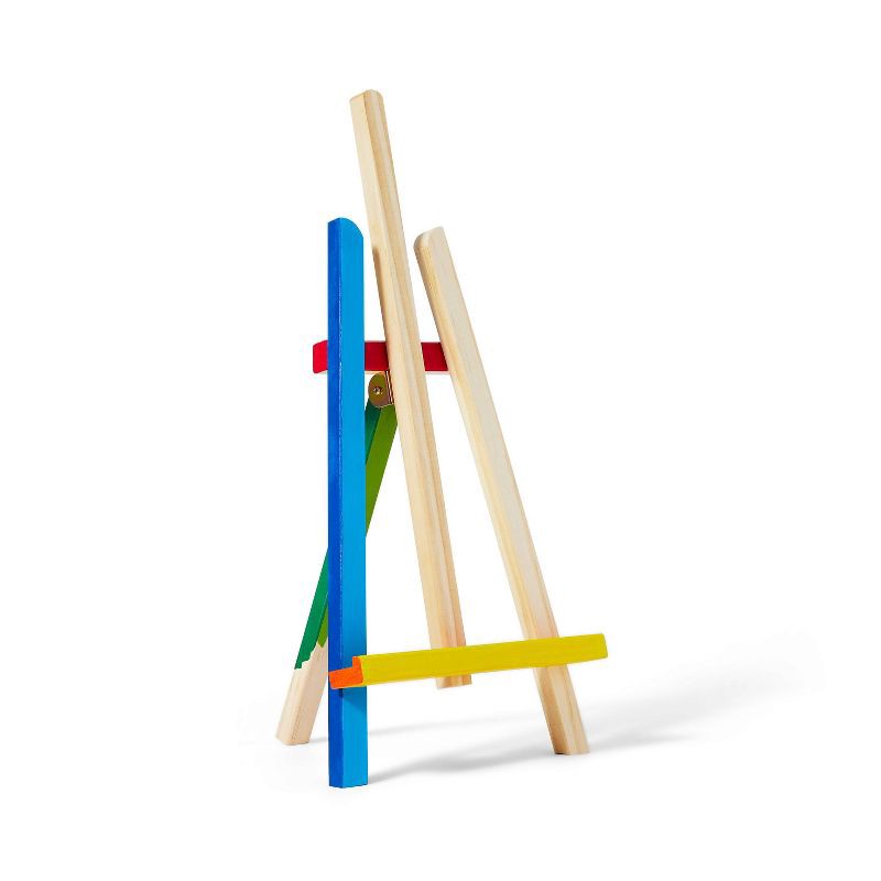 slide 2 of 3, Tabletop Easel - Mondo Llama™: Off-White Hardwood Artist Stand for Painting, 16.8" Height, No Assembly Required, 1 ct