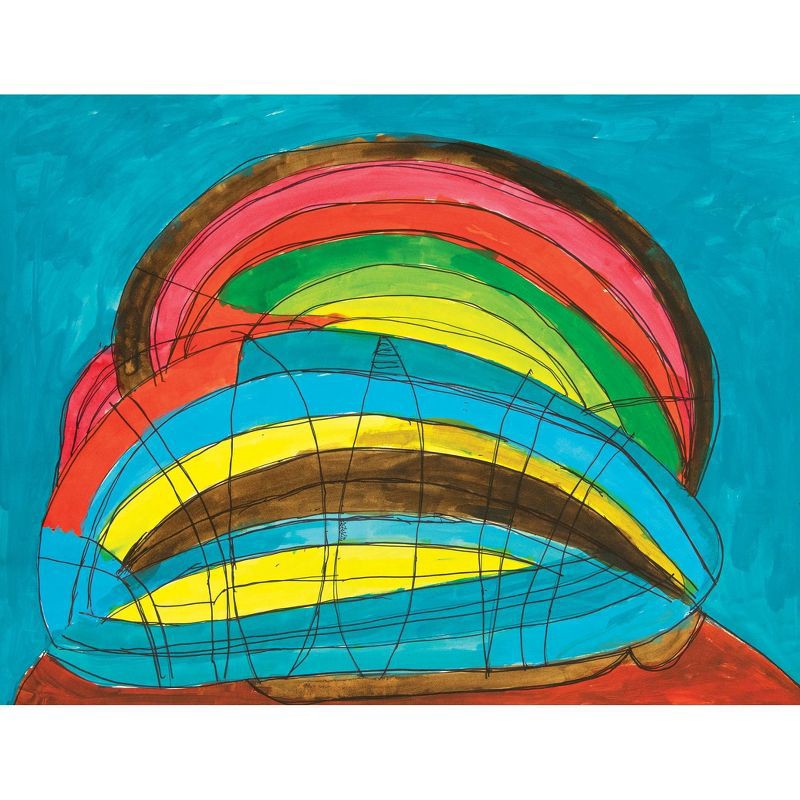 slide 3 of 3, 9"x12" Heavyweight Painting & Marker Paper Pad - Mondo Llama™, 1 ct