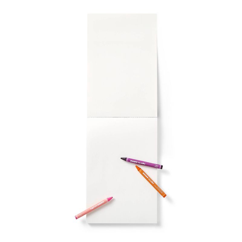 slide 2 of 3, 6"x9" Medium Weight Drawing Paper Pad - Mondo Llama™: Sketch Pad for Kids, 80 Sheets, Uncoated White Paper, 1 ct