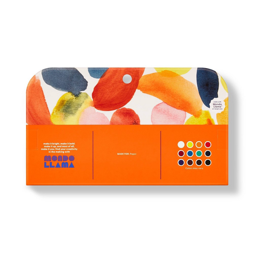 12ct Artist Watercolor Paint Tubes Mondo Llama 12 ct Shipt