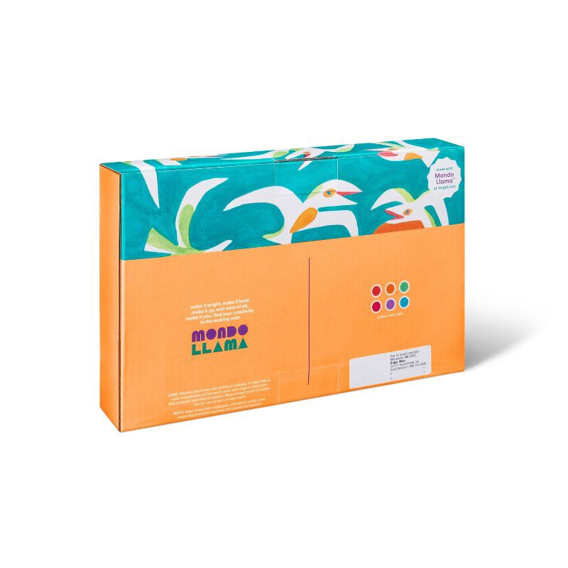 slide 3 of 5, 6ct Washable Tempera Paints - Mondo Llama™, 6 ct