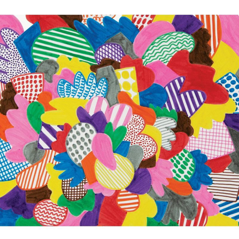 slide 5 of 5, 10ct Markers Broad Tip Classic Colors - Mondo Llama™: School Supplies, Thick Permanent, 2mm, Multicolored, Ages 3+, 10 ct