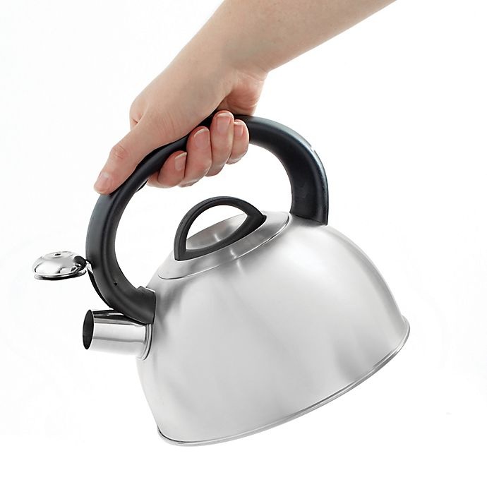 slide 3 of 3, SALT Stainless Steel Tea Kettle, 2.1 qt