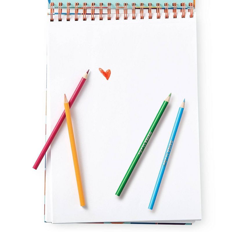 slide 3 of 3, 9"x13" Shapes Art Sketchbook - Mondo Llama™, 1 ct