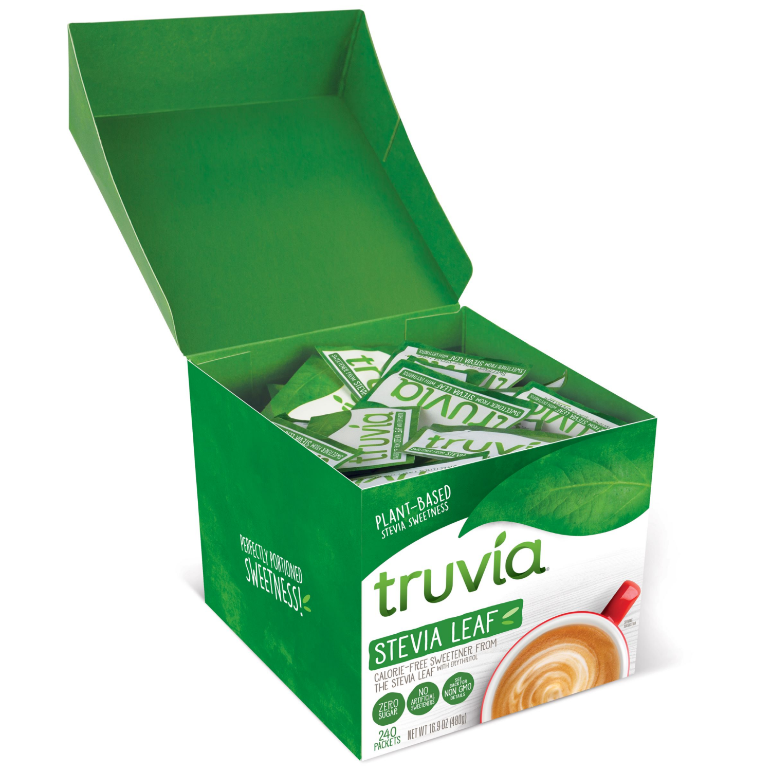 slide 3 of 4, Truvia Calorie-Free Sweetener - 240 ct, 16.9 oz