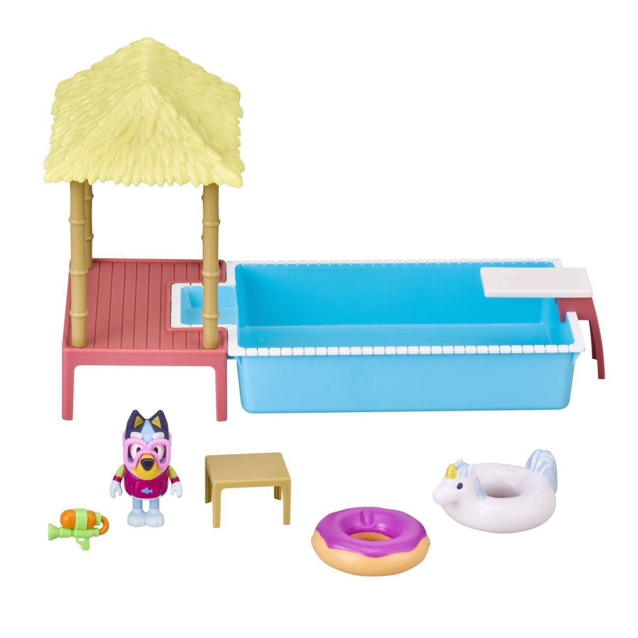 slide 1 of 12, Bluey Pool Time Playset, 1 ct