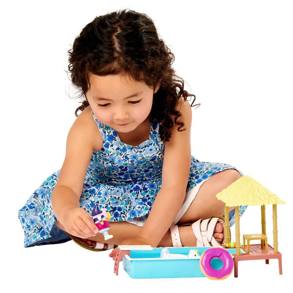slide 5 of 12, Bluey Pool Time Playset, 1 ct