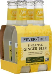 FEVER TREE Fever-Tree Pineapple Ginger Beer, 200ml 4pk