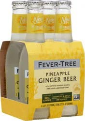 FEVER TREE Fever-Tree Pineapple Ginger Beer, 200ml 4pk