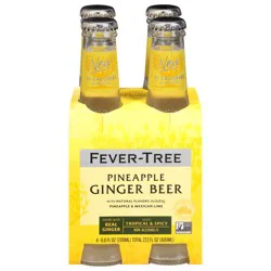 Fever-Tree Pineapple Ginger Beer 4pk