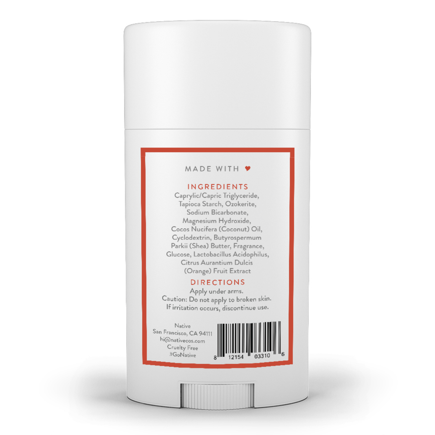slide 2 of 5, Native Blood Orange & Clove Deodorant 2.65OZ, 2.65 oz