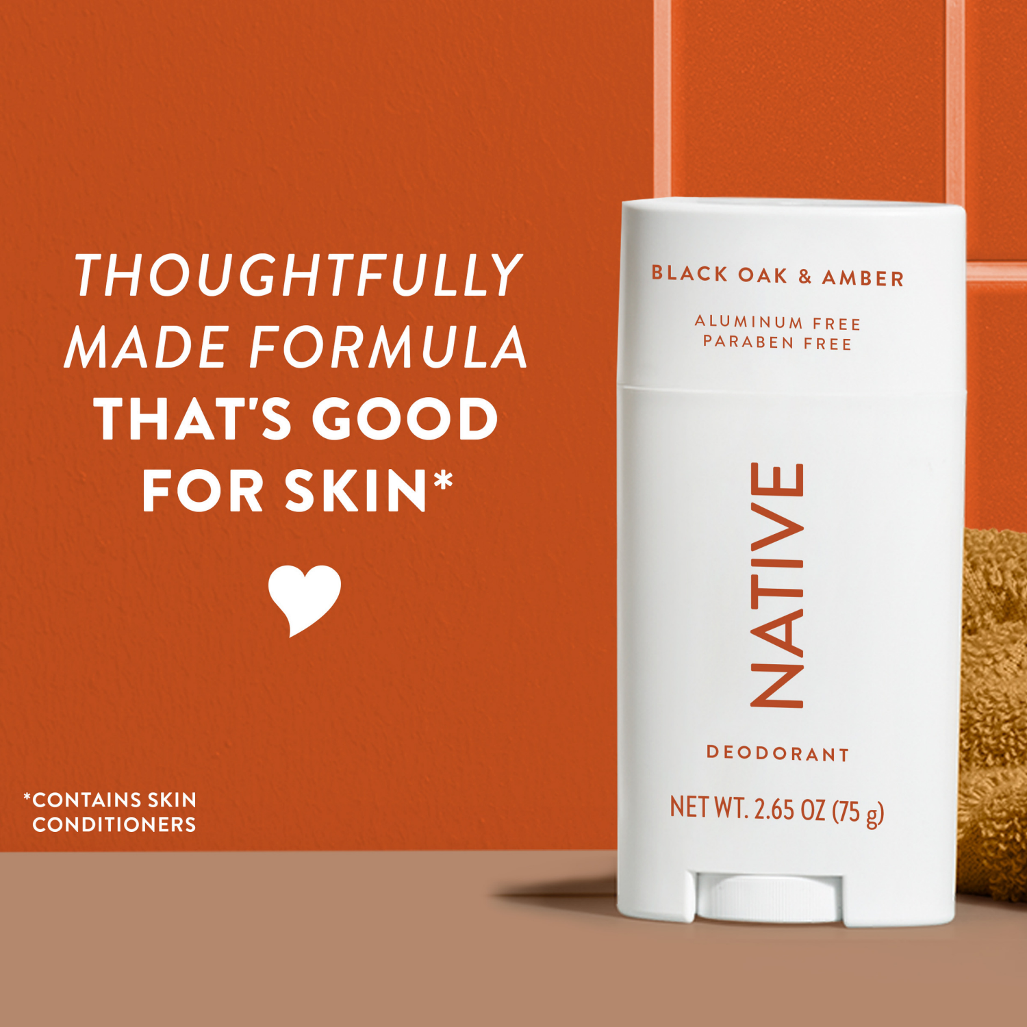 slide 8 of 8, Native Blood Orange & Clove Deodorant 2.65OZ, 2.65 oz