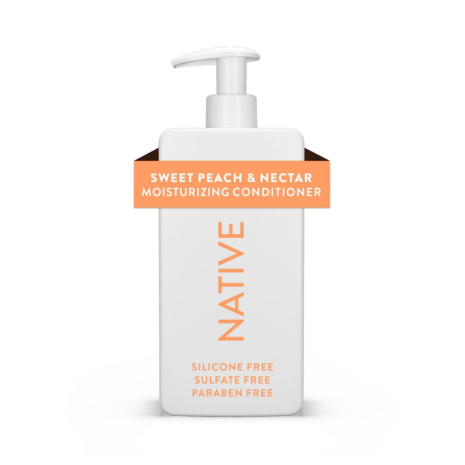 slide 6 of 9, Native Moisturizing Conditioner - Sweet Peach & Nectar, 16.5 oz