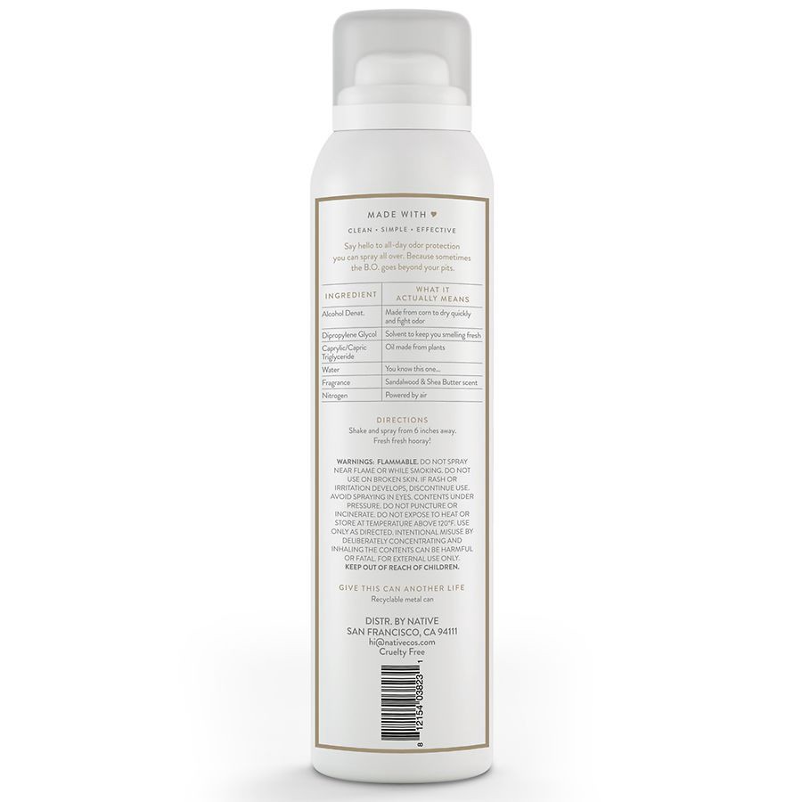 slide 2 of 4, Native Aluminum Free Deodorant Spray Lavender and Rose, 3.5 oz