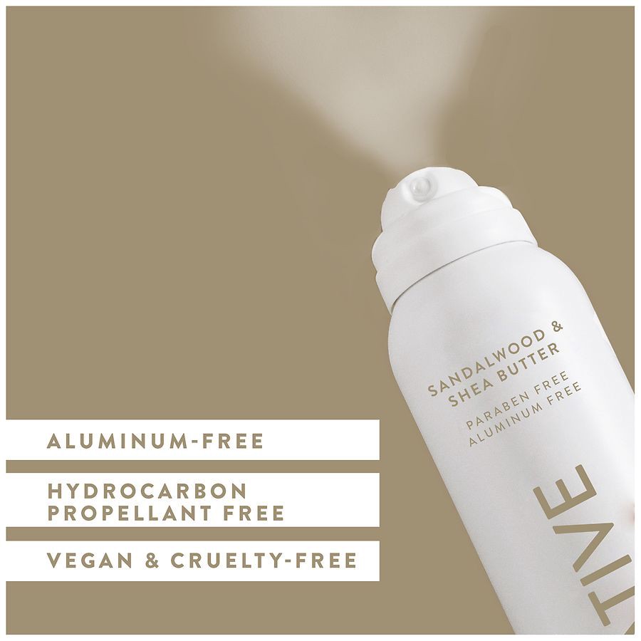 slide 2 of 5, Native Aluminum Free Deodorant Spray Sandalwood & Shea Butter, 3.5 oz