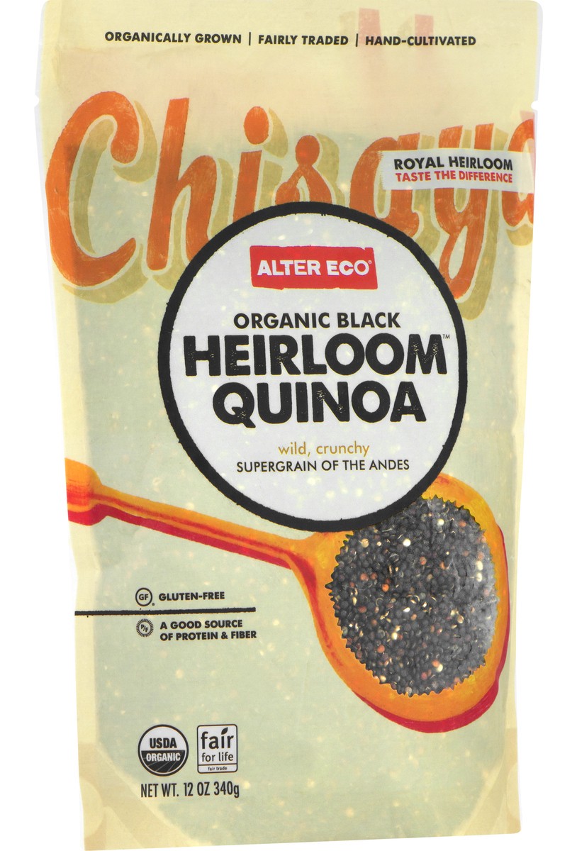 slide 8 of 11, Alter Eco Organic Black Heirloom Quinoa 12 oz, 12 oz