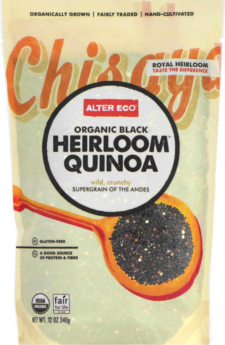 slide 6 of 11, Alter Eco Organic Black Heirloom Quinoa 12 oz, 12 oz