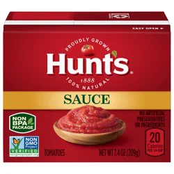 Hunt''s Tomatoes Sauce 7.4 oz