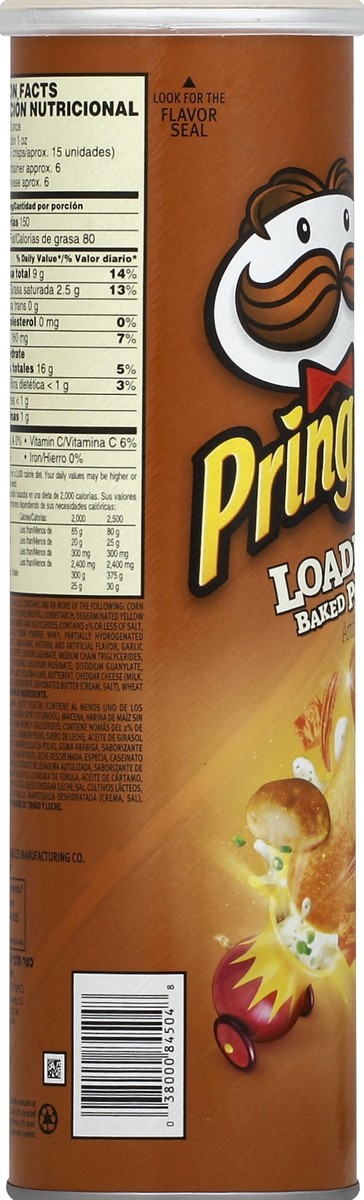 slide 6 of 6, Pringles Potato Crisps, French Onion Dip, 5.96 oz