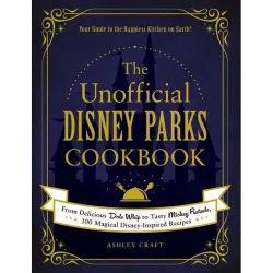 Simon & Schuster The Unofficial Disney Parks Cookbook - (Unofficial Cookbook) by Ashley Craft (Hardcover)