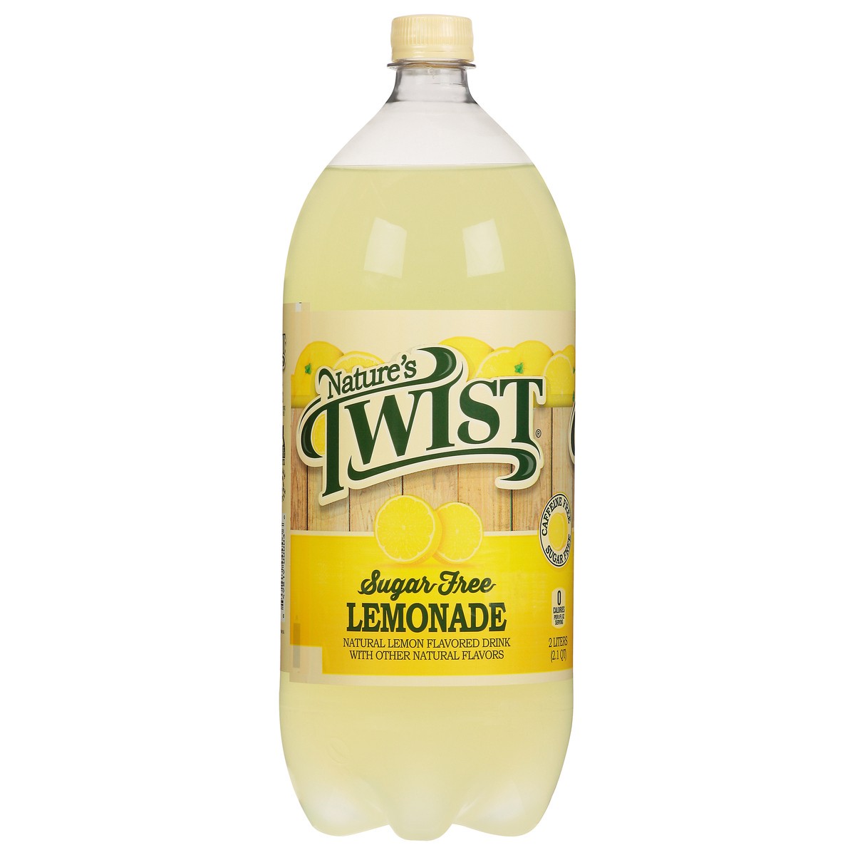 slide 5 of 13, Nature's Twist Sugar Free Lemonade 2 l, 2.10 qt