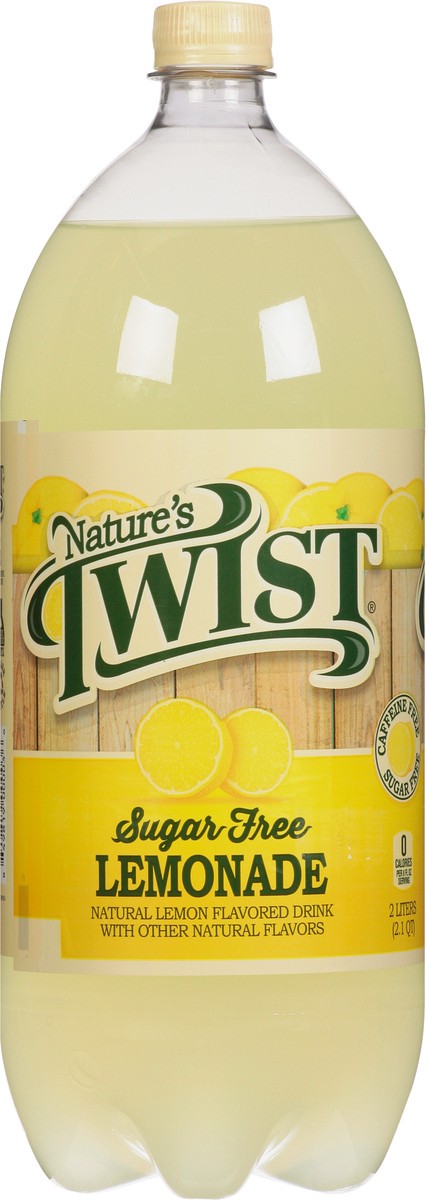 slide 3 of 13, Nature's Twist Sugar Free Lemonade 2 l, 2.10 qt