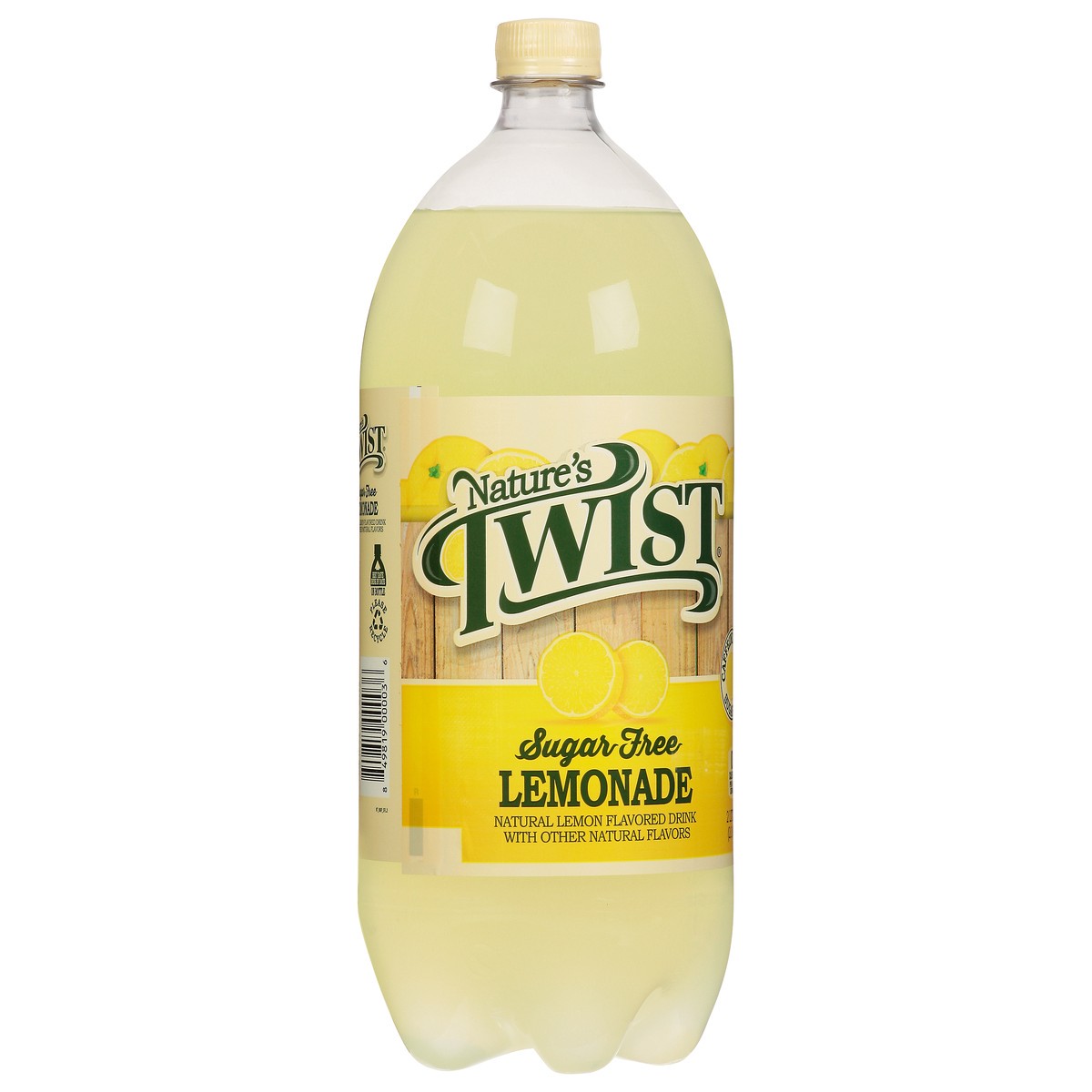 slide 10 of 13, Nature's Twist Sugar Free Lemonade 2 l, 2.10 qt