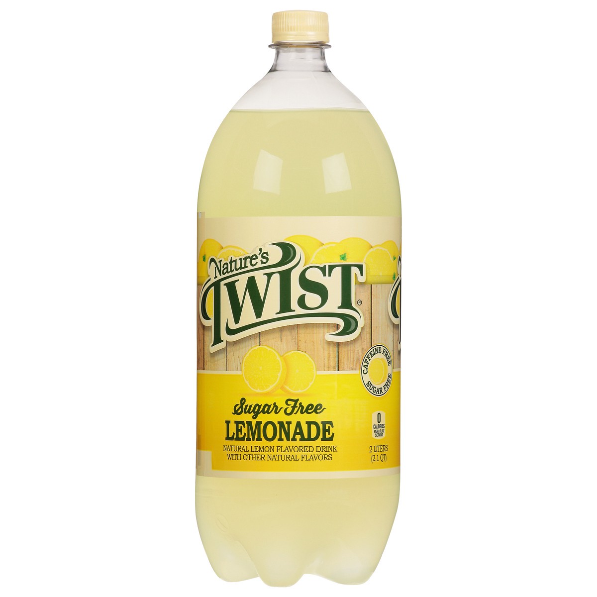 slide 11 of 13, Nature's Twist Sugar Free Lemonade 2 l, 2.10 qt