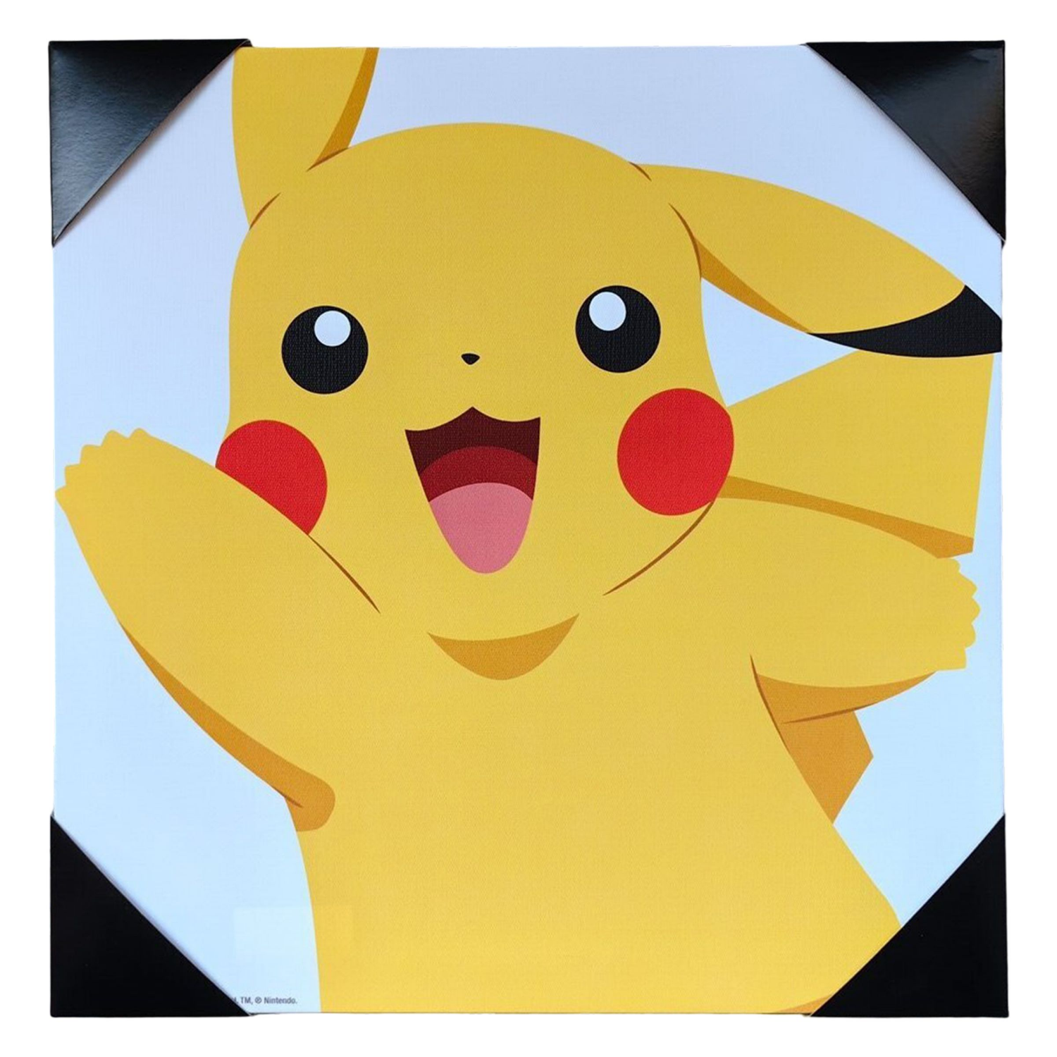 slide 1 of 1, SB Pikachu Canvas Wall Art 12" x 12", 12 in x 12 in