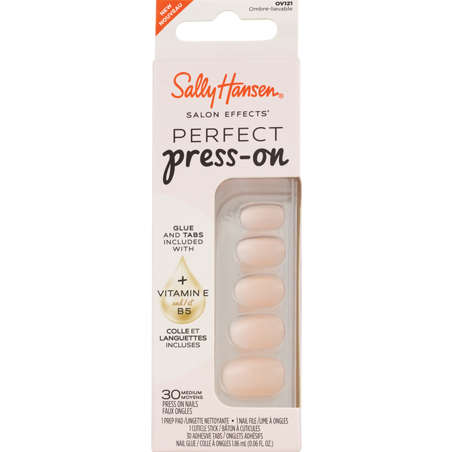 slide 1 of 1, SALLY HANSEN Sh Perfect Press On Ombre, Lievable, 1 ct