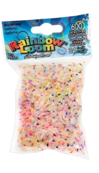 Rainbow Loom Bands Confetti Mix