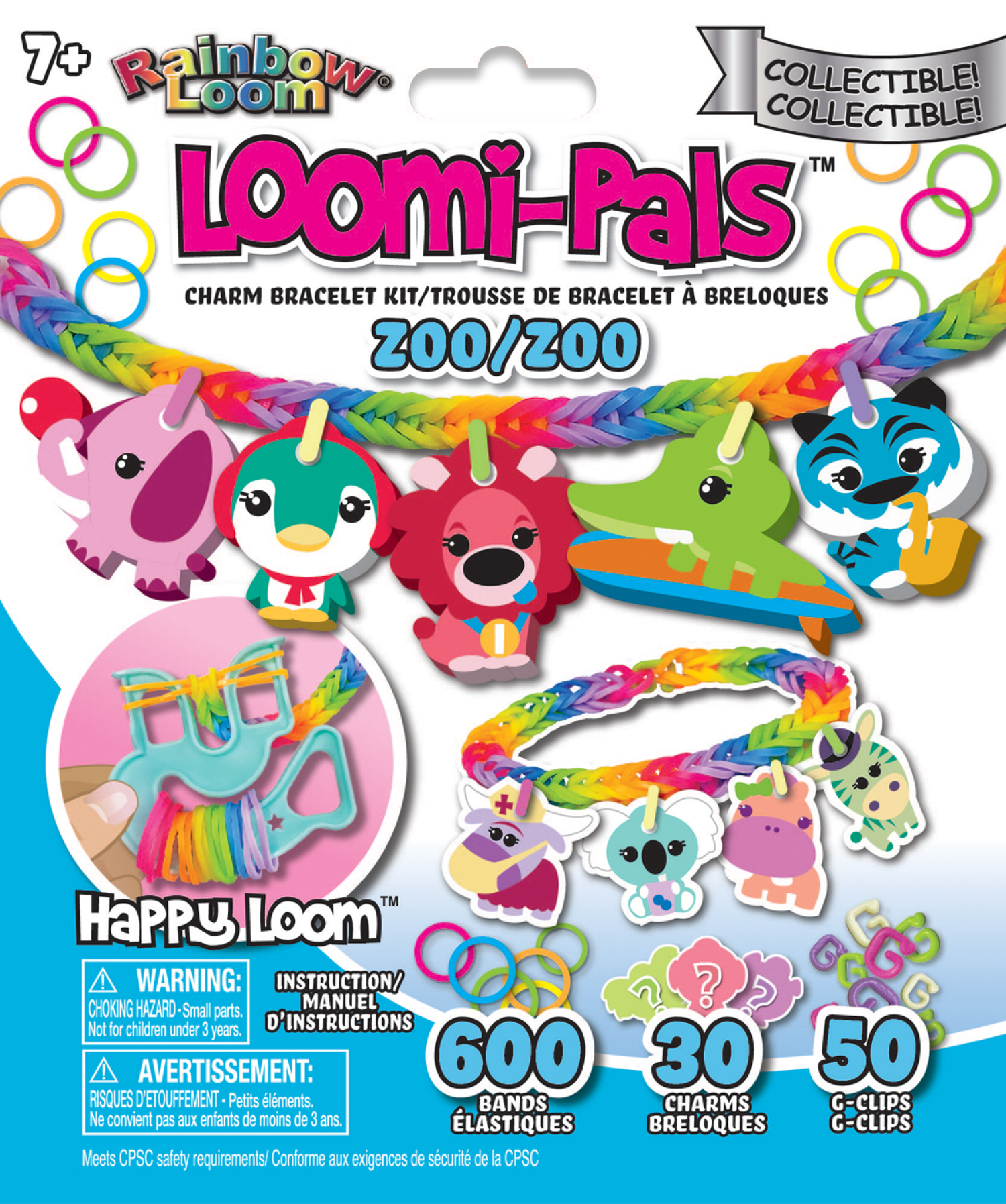 slide 1 of 1, Rainbow Loom Loomipal Collectible Zoo, 1 ct